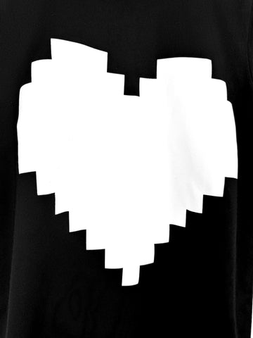 8 Bit Heart Tee